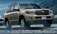 TOYOTA LAND CRUISER DSL Grades